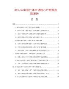 2025年中國(guó)立體聲調(diào)制芯片數(shù)據(jù)監(jiān)測(cè)報(bào)告