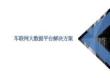 2026年車聯網大數據平臺解決方案新版