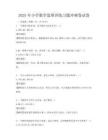 2025年小學(xué)數(shù)學(xué)思維訓(xùn)練習(xí)題沖刺卷試卷