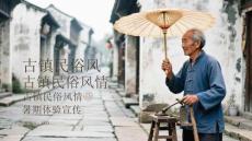 古鎮民俗風情暑期體驗宣傳