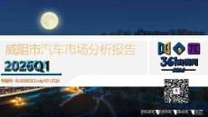 2026Q1咸陽市汽車市場分析報告