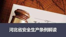 【课件】河北省安全生产条例解读