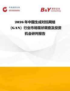2026年中國生成對抗網(wǎng)絡(luò)（GAN）行業(yè)市場現(xiàn)狀調(diào)查及投資機(jī)會研判報告