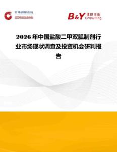 2026年中國鹽酸二甲雙胍制劑行業(yè)市場現(xiàn)狀調(diào)查及投資機(jī)會研判報告