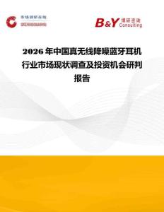 2026年中國真無線降噪藍(lán)牙耳機(jī)行業(yè)市場現(xiàn)狀調(diào)查及投資機(jī)會(huì)研判報(bào)告