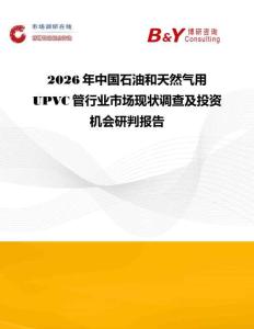 2026年中國石油和天然氣用UPVC管行業(yè)市場現(xiàn)狀調(diào)查及投資機會研判報告