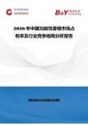 2026年中國功能性香精市場占有率及行業(yè)競爭格局分析報告