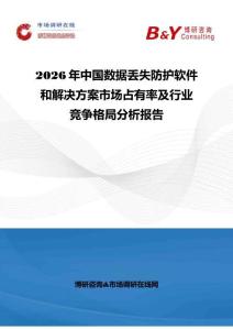 2026年中國數據丟失防護軟件和解決方案市場占有率及行業競爭格局分析報告