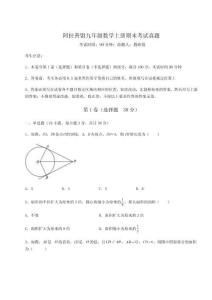 2024年阿拉善盟九年級數(shù)學(xué)上冊期末考試真題及參考答案詳解【培優(yōu)A卷】