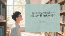 高考前心理調(diào)適注意力轉(zhuǎn)移與焦點(diǎn)調(diào)節(jié)
