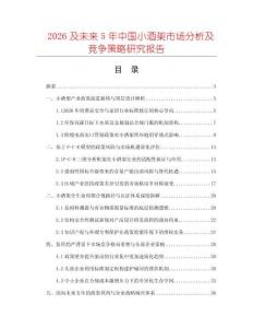 2026及未來5年中國小酒架市場分析及競爭策略研究報告