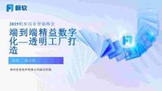 帆軟漳州宏發：端到端精益數字-化透明工廠打造