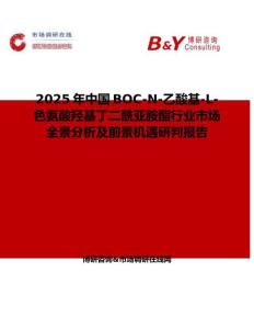 2025年中國(guó)BOC-N-乙酸基-L-色氨酸羥基丁二酰亞胺酯行業(yè)市場(chǎng)全景分析及前景機(jī)遇研判報(bào)告