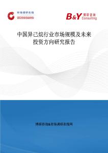 中國異己烷行業市場規模及未來投資方向研究報告
