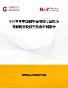 2026年中國數字保險箱行業市場現狀調查及投資機會研判報告