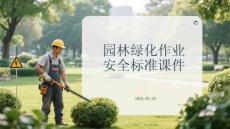 園林綠化作業安全標準課件