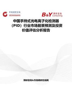 中國手持式光電離子化檢測器（PID）行業市場前景預測及投資價值評估分析報告