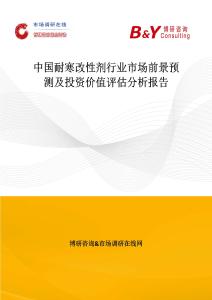 中国耐寒改性剂行业市场前景预测及投资价值评估分析报告