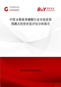 中國3-羧基苯硼酸行業(yè)市場前景預(yù)測及投資價值評估分析報告
