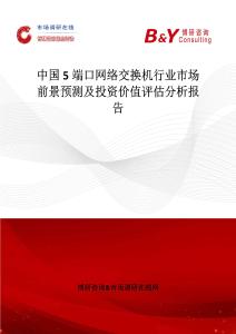 中國5端口網絡交換機行業市場前景預測及投資價值評估分析報告