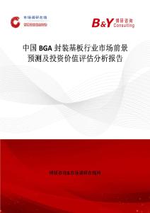 中国BGA封装基板行业市场前景预测及投资价值评估分析报告