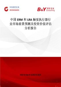 中國ERM和LRA觸覺執行器行業市場前景預測及投資價值評估分析報告