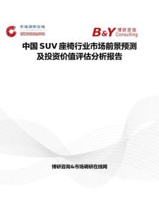 中國SUV座椅行業市場前景預測及投資價值評估分析報告