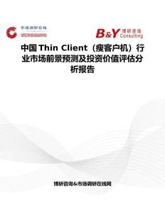中國Thin Client（瘦客戶機）行業市場前景預測及投資價值評估分析報告