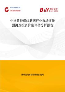 中国数控螺纹磨床行业市场前景预测及投资价值评估分析报告