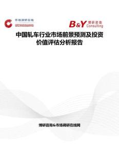 中國軋車行業市場前景預測及投資價值評估分析報告
