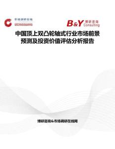 中國頂上雙凸輪軸式行業(yè)市場前景預(yù)測及投資價值評估分析報告