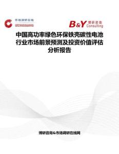 中国高功率绿色环保铁壳碳性电池行业市场前景预测及投资价值评估分析报告