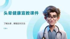 头晕健康宣教课件