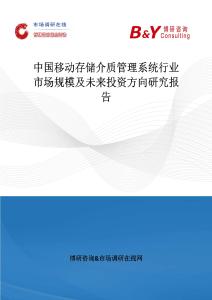 中國移動存儲介質管理系統行業市場規模及未來投資方向研究報告