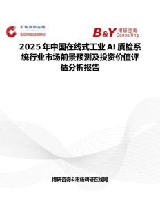 2025年中国在线式工业AI质检系统行业市场前景预测及投资价值评估分析报告