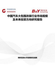 中國汽車大包圍改裝行業(yè)市場規(guī)模及未來投資方向研究報告