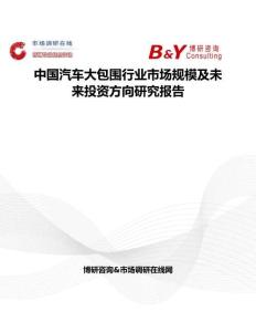 中國汽車大包圍行業(yè)市場規(guī)模及未來投資方向研究報告