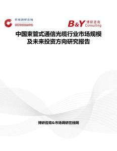 中國束管式通信光纜行業市場規模及未來投資方向研究報告