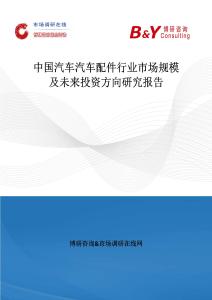 中國汽車汽車配件行業市場規模及未來投資方向研究報告