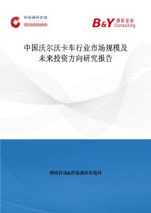中國(guó)沃爾沃卡車行業(yè)市場(chǎng)規(guī)模及未來(lái)投資方向研究報(bào)告