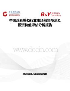 中國迷彩警盔行業市場前景預測及投資價值評估分析報告