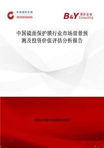 中国镜面保护膜行业市场前景预测及投资价值评估分析报告
