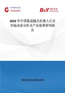 2026年中國集成拋光機(jī)器人行業(yè)市場(chǎng)動(dòng)態(tài)分析及產(chǎn)業(yè)前景研判報(bào)告