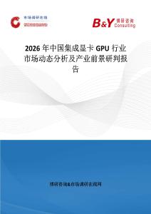 2026年中國集成顯卡GPU行業(yè)市場動(dòng)態(tài)分析及產(chǎn)業(yè)前景研判報(bào)告