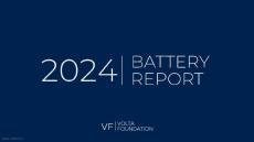 2024電池行業(yè)年度報告 THE BATTERY REPORT-沃爾特基金會Volta Foundation