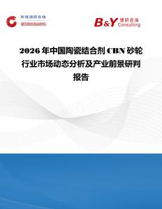 2026年中國陶瓷結合劑CBN砂輪行業市場動態分析及產業前景研判報告