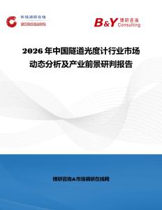 2026年中國隧道光度計行業市場動態分析及產業前景研判報告
