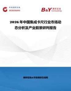 2026年中國集成卡尺行業市場動態分析及產業前景研判報告
