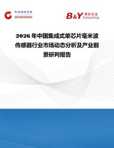 2026年中國集成式單芯片毫米波傳感器行業市場動態分析及產業前景研判報告