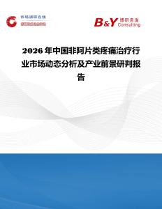 2026年中國非阿片類疼痛治療行業(yè)市場動(dòng)態(tài)分析及產(chǎn)業(yè)前景研判報(bào)告